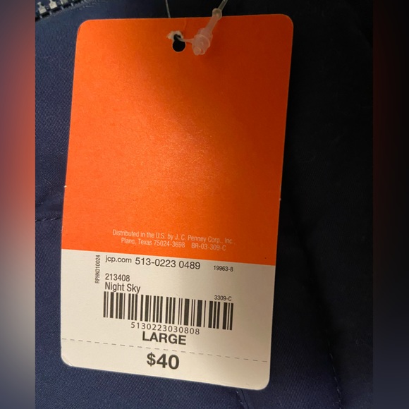 St. John's Bay Men’s Solid Puffer Vest - Picture 5 of 5